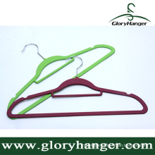 Hot Sale Cheap Velvet Hangers (GLRC01)